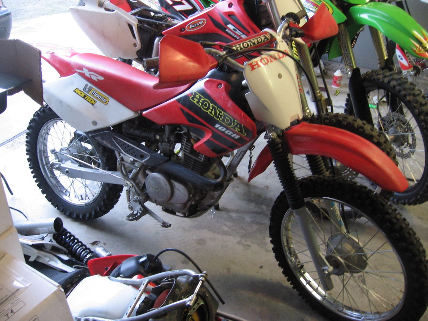 honda xr100 sticker kit